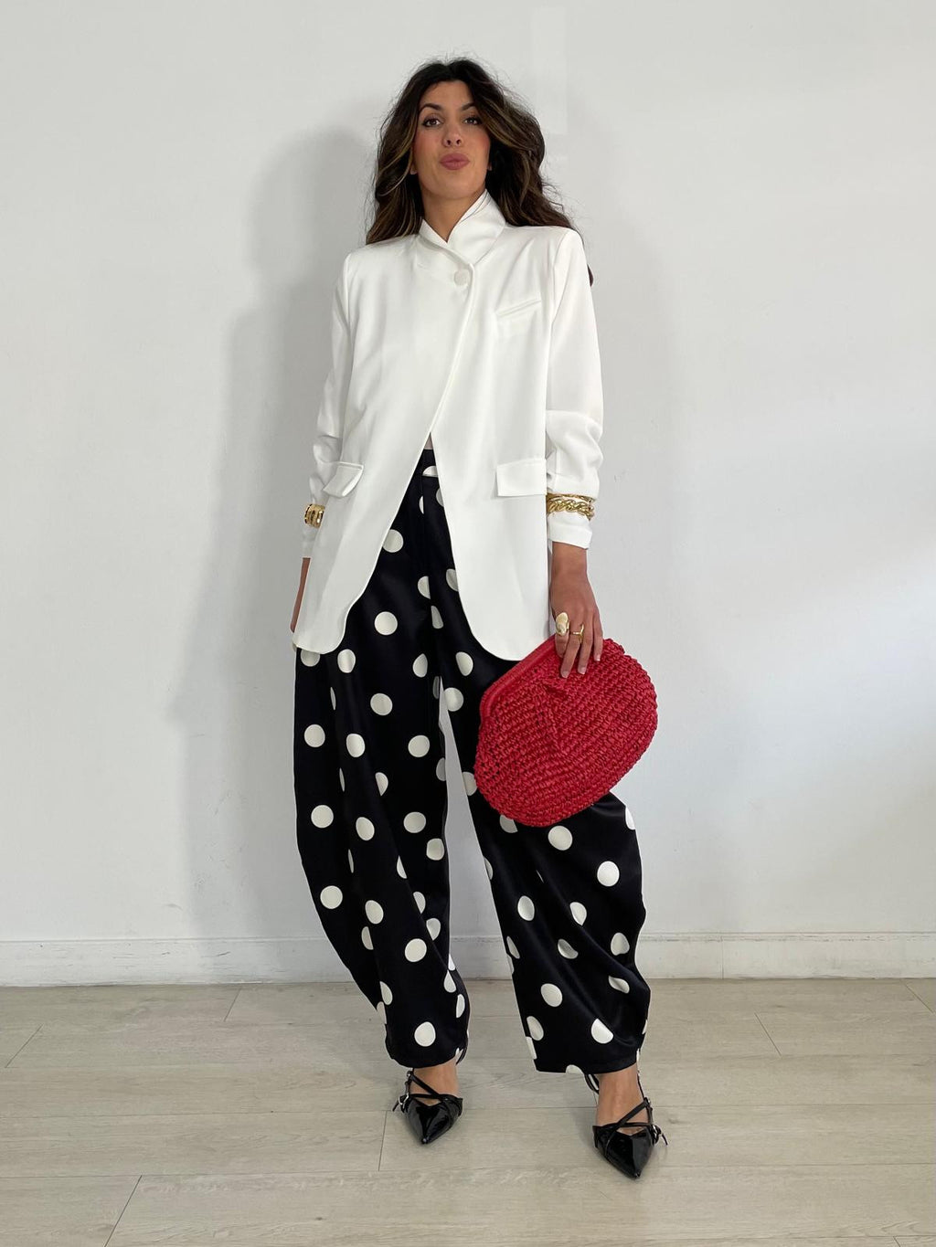 CHAQUETA BOTÓN LATERAL