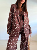 CONJUNTO LUNARES BLAZER & PANTALÓN