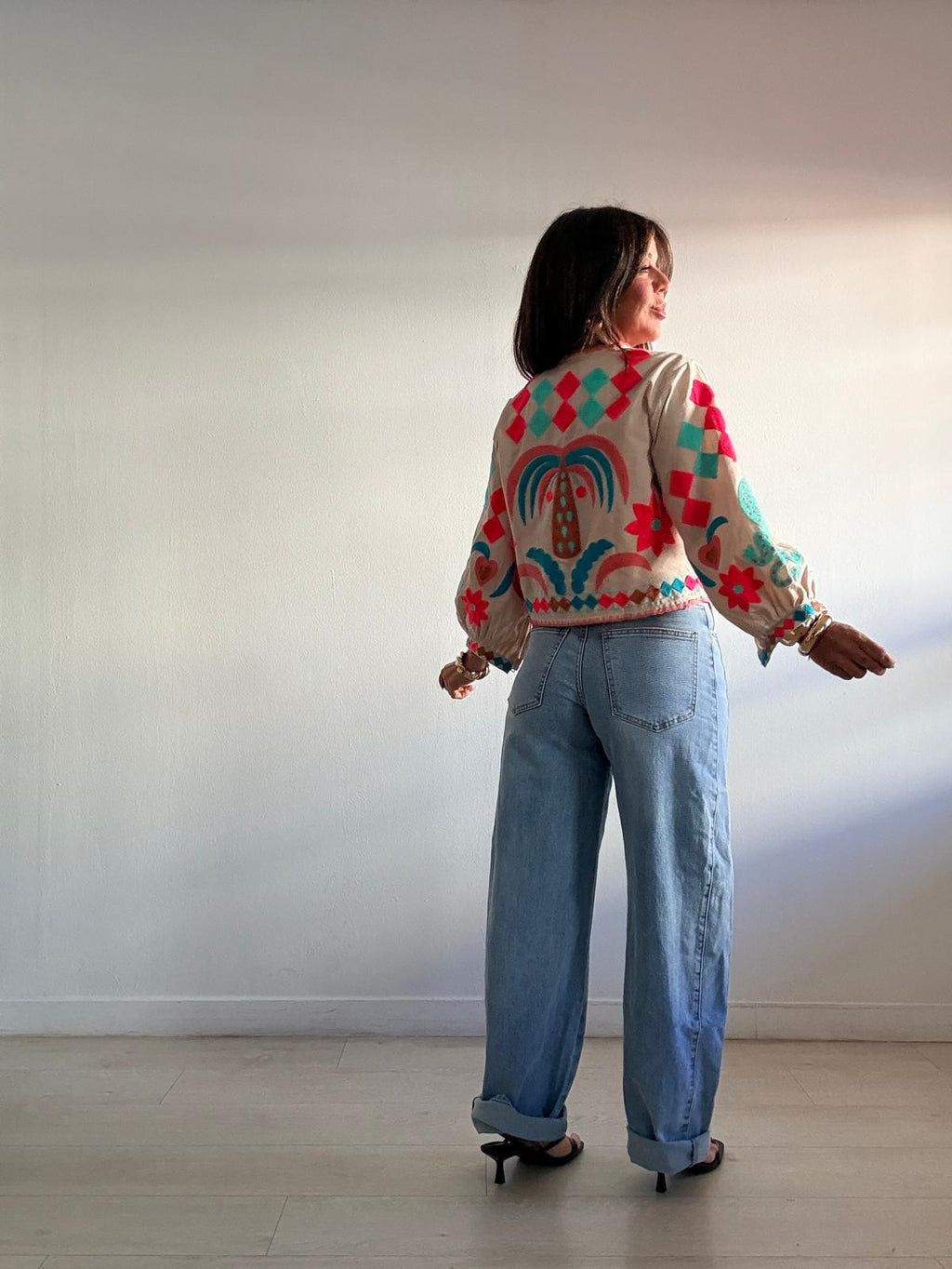 JEANS BALLOON VAQUERO CLARO