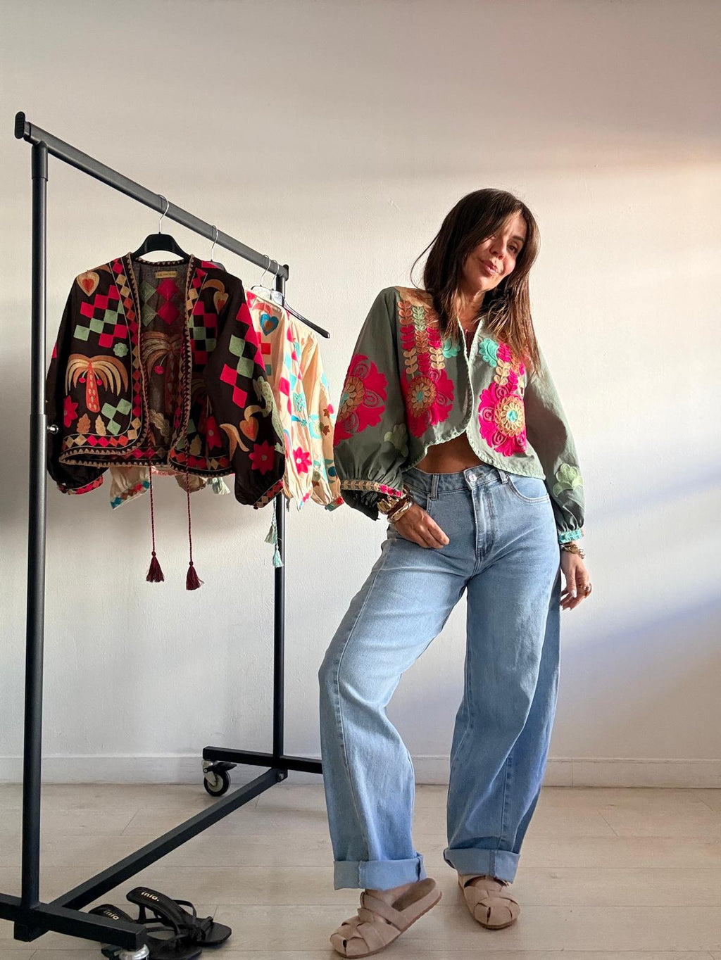 JEANS BALLOON VAQUERO CLARO