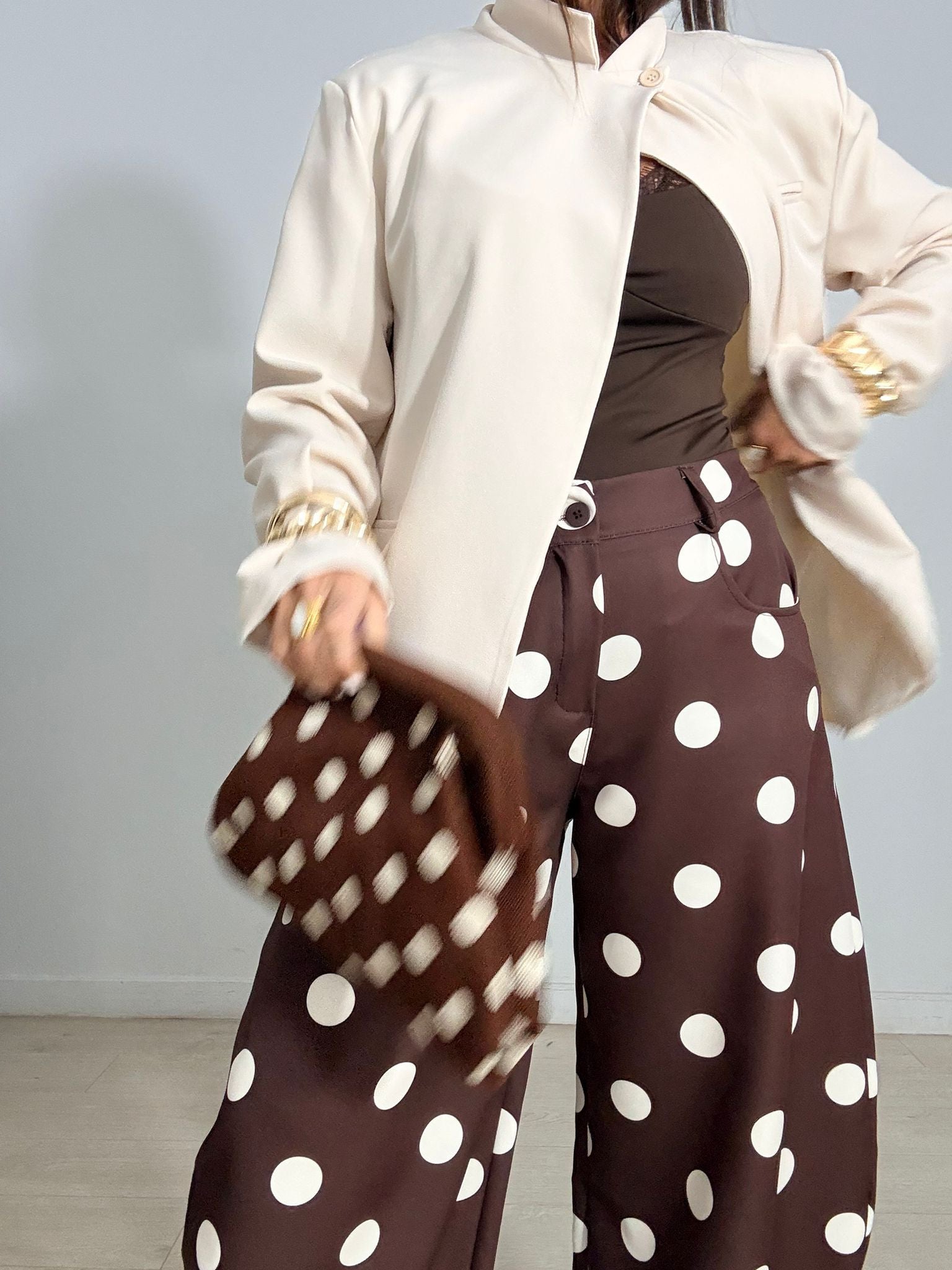 CHAQUETA BOTÓN LATERAL