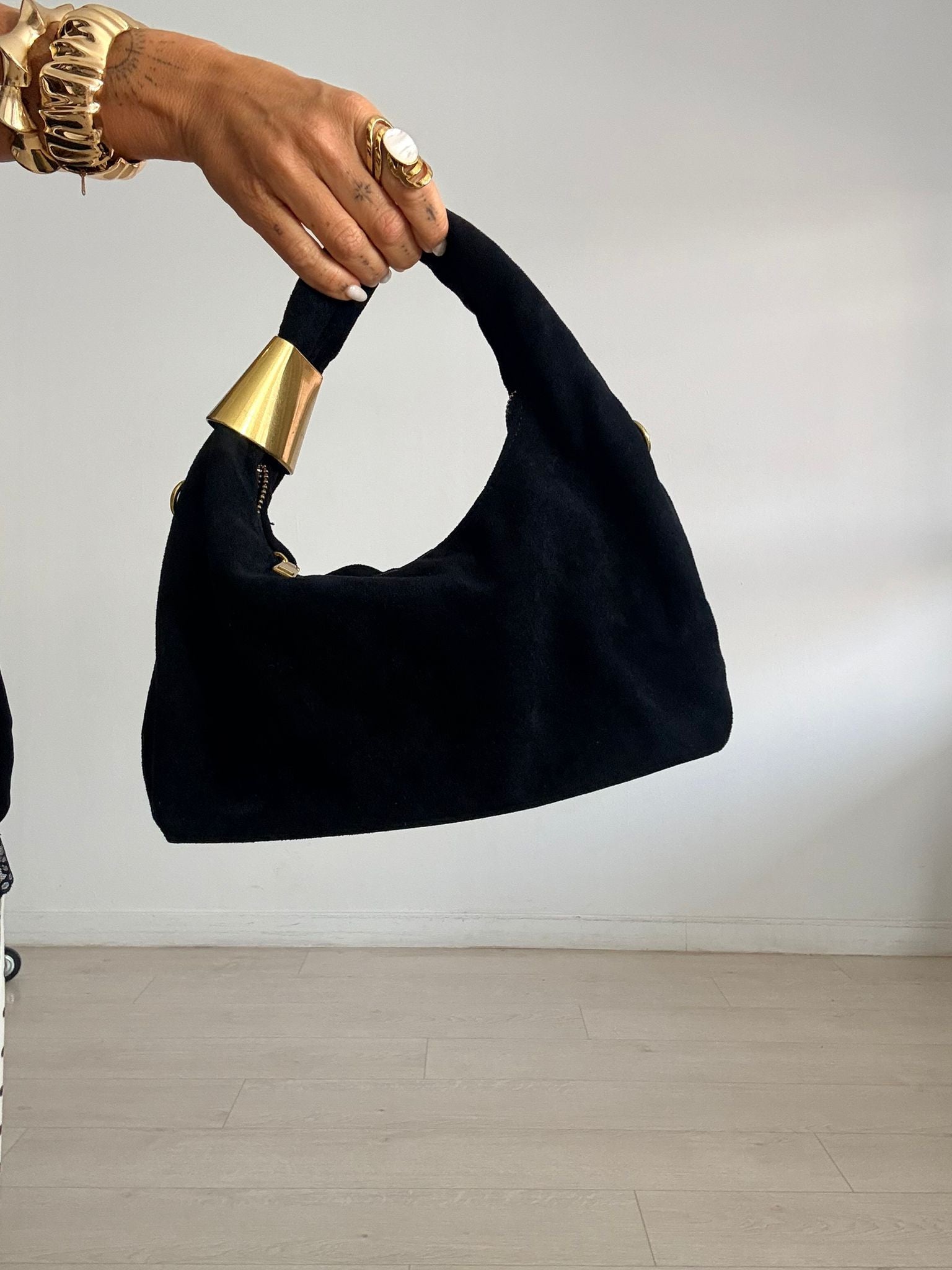 BOLSO ANTELINA HEBILLA DORADA