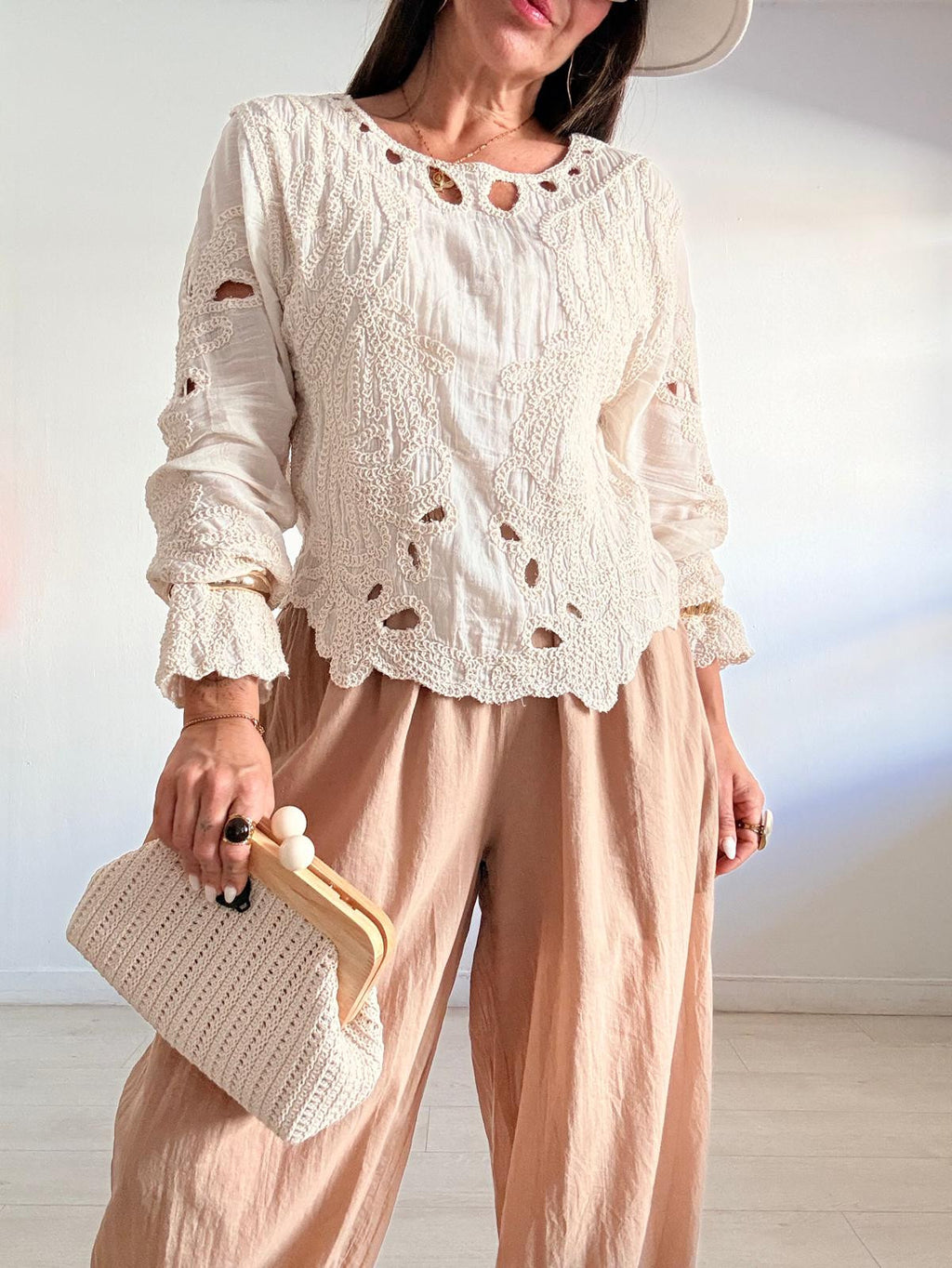BLUSA CROCHET LULA