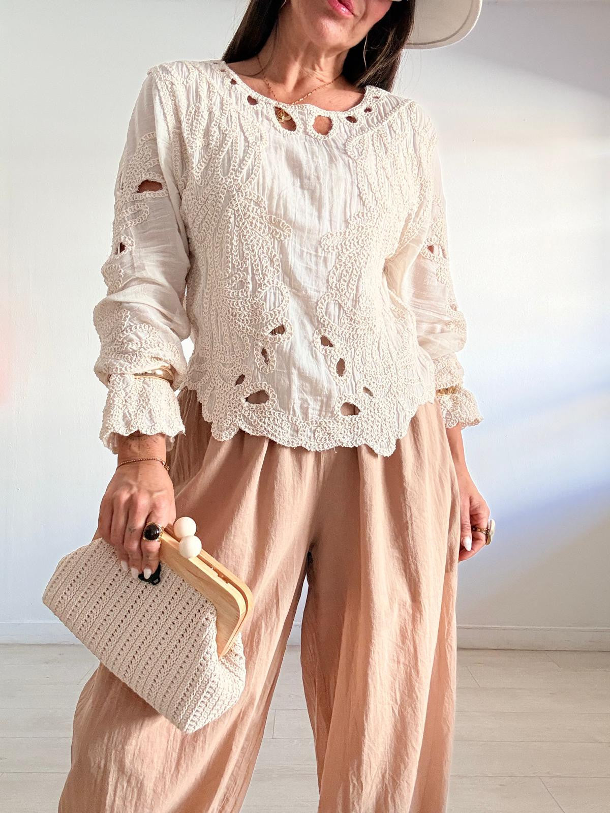 BLUSA CROCHET LULA