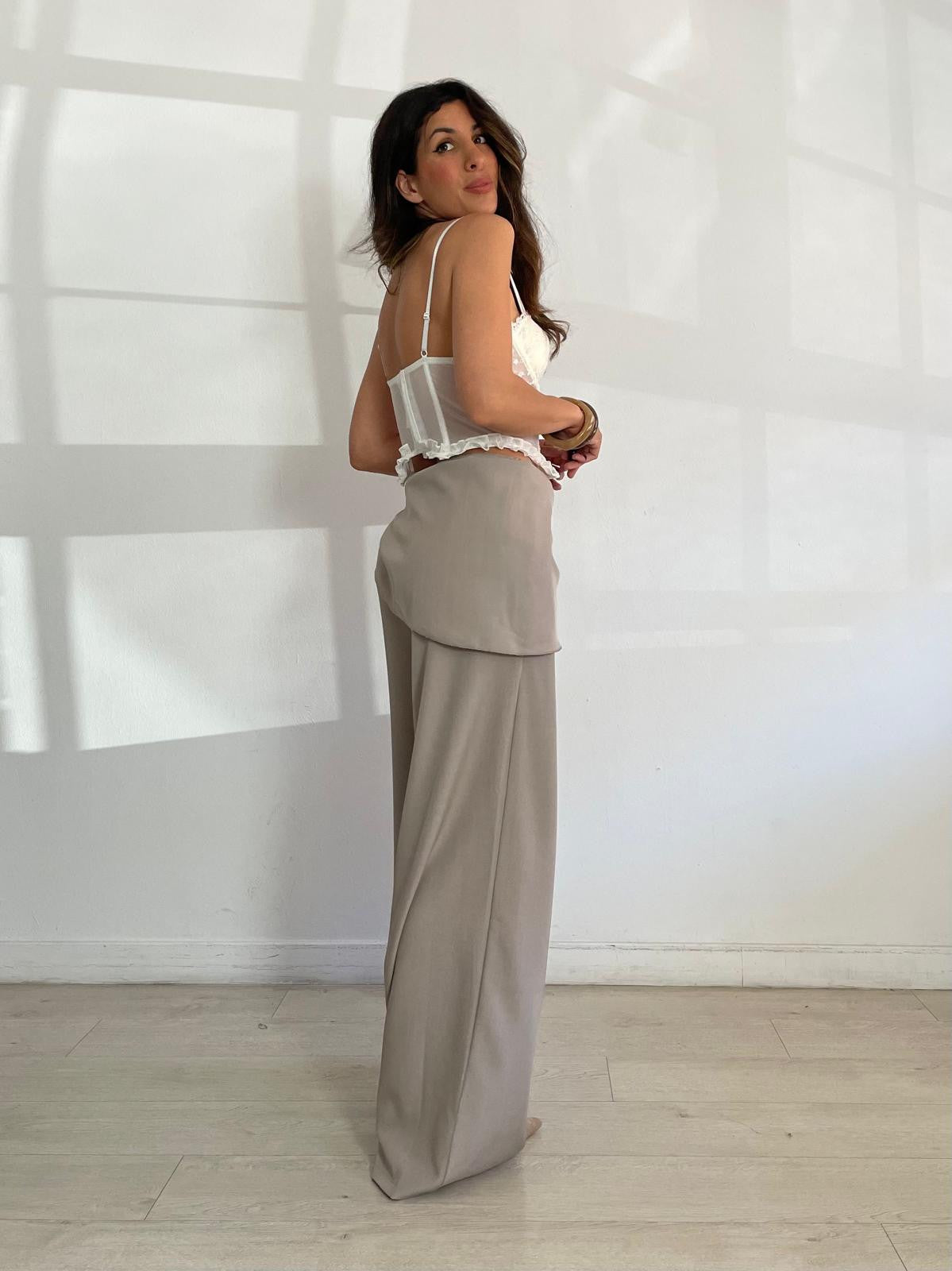 PANTALÓN ANCHO + PAÑUELO