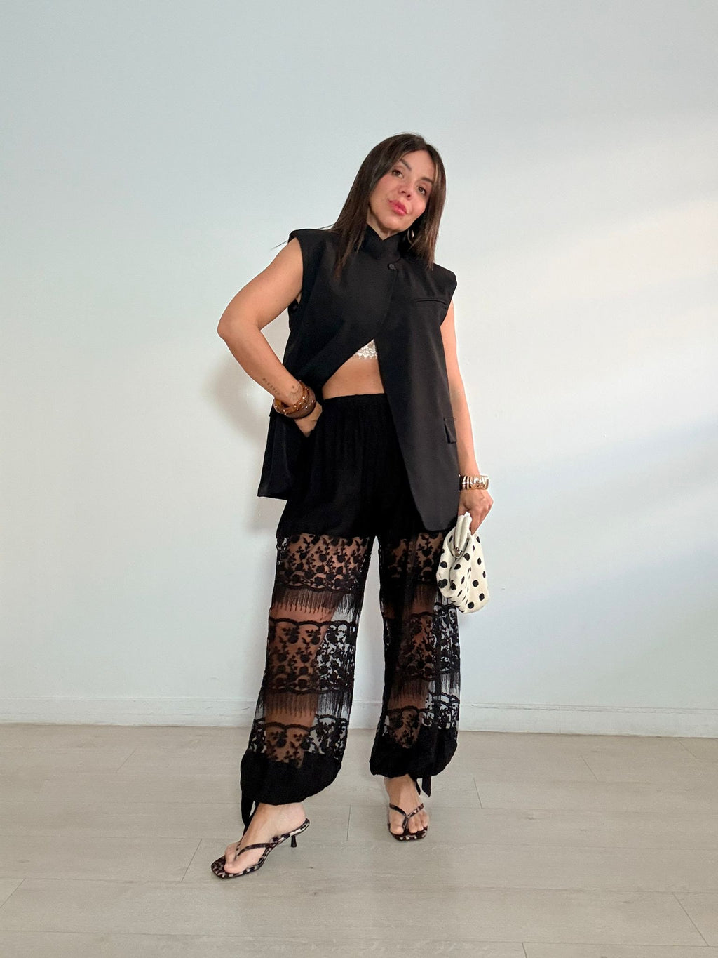 PANTALÓN COMBINADO AFRODITA