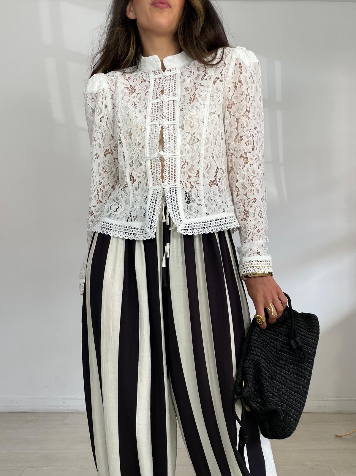 PANTALÓN BOMBACHO RAYAS