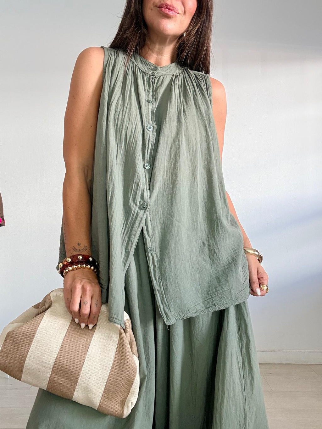 BLUSA ABOTONADA LINA