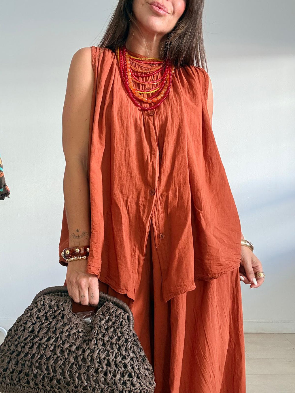 BLUSA ABOTONADA LINA