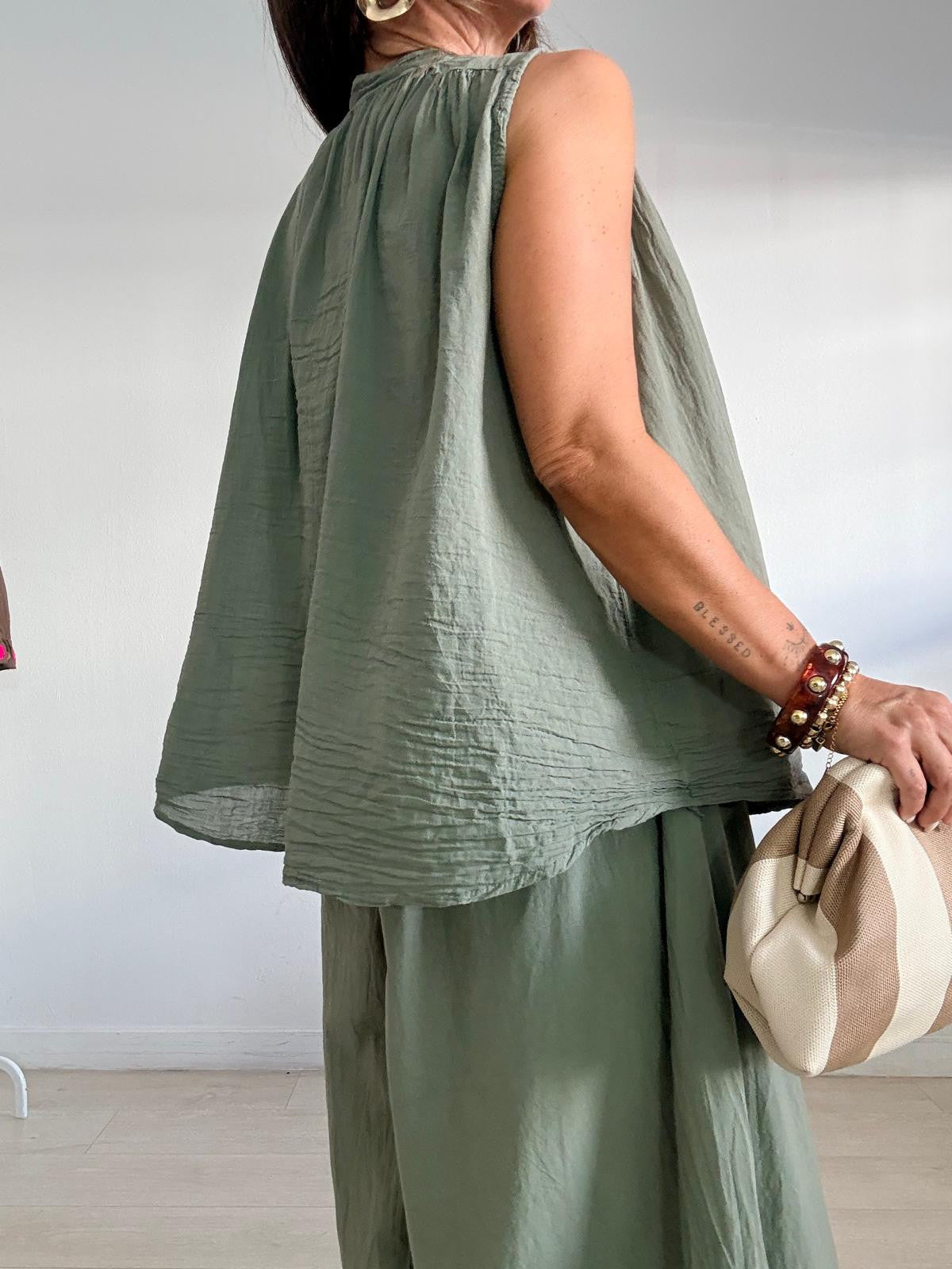 BLUSA ABOTONADA LINA