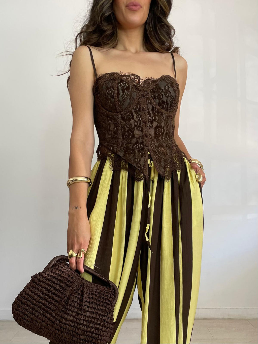 CORSET COMBINADO TERCIOPELO