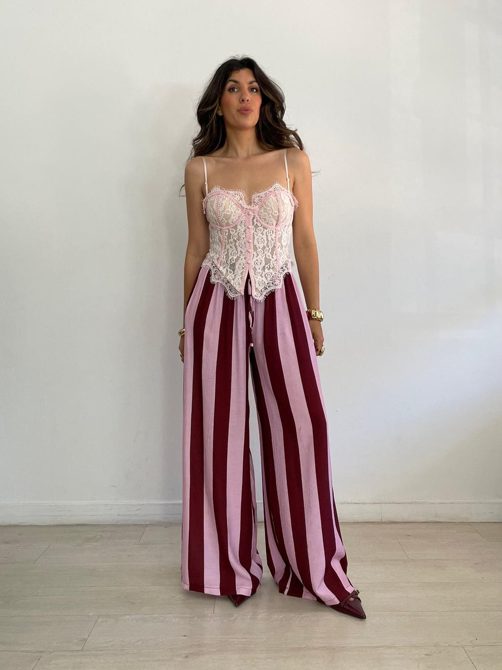 CORSET COMBINADO TERCIOPELO