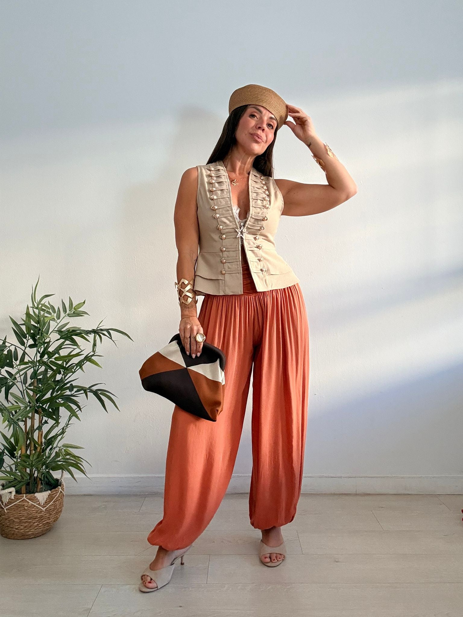 PANTALON BOMBACHO PATENTE