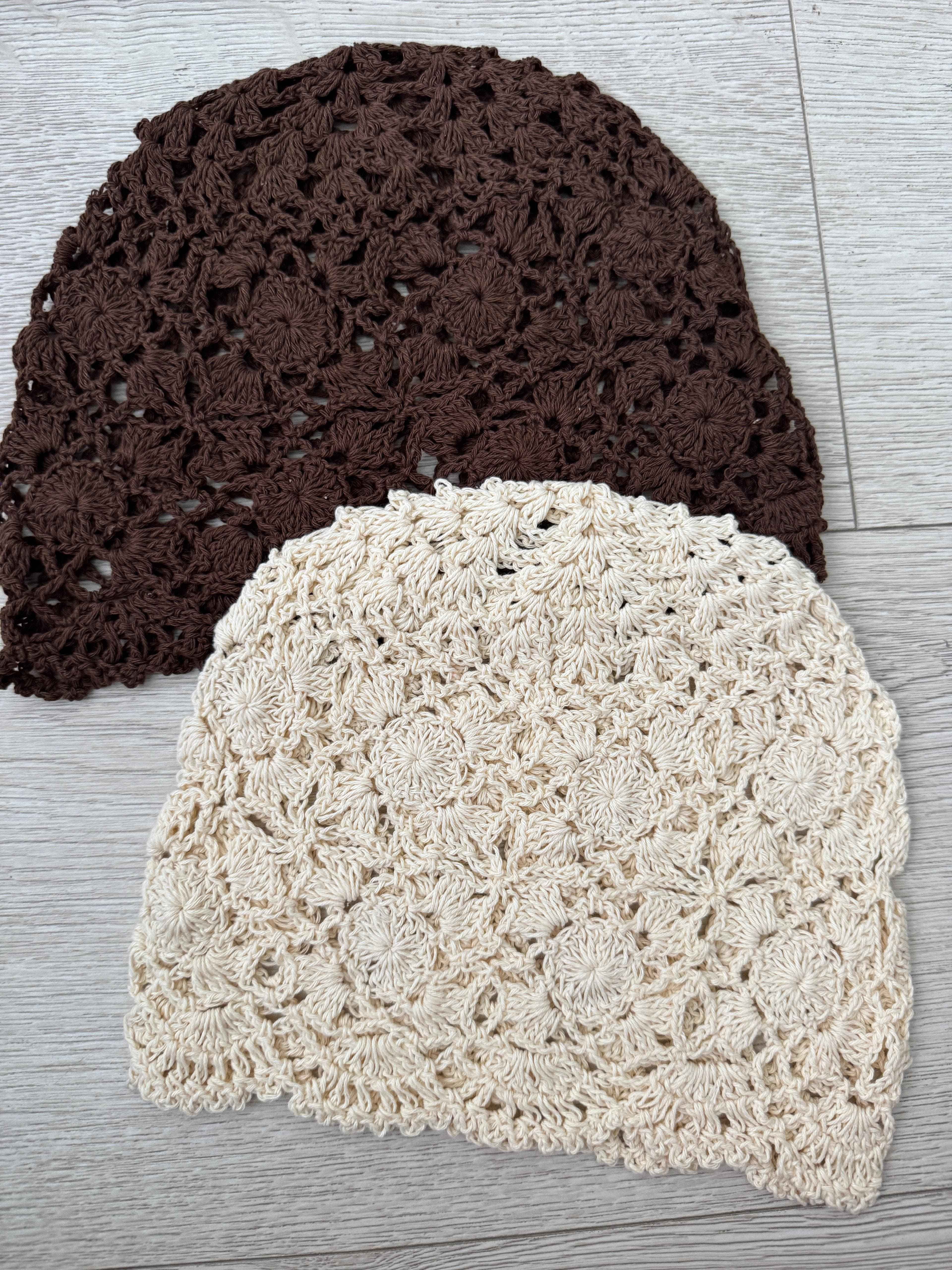 CASQUETE CROCHET