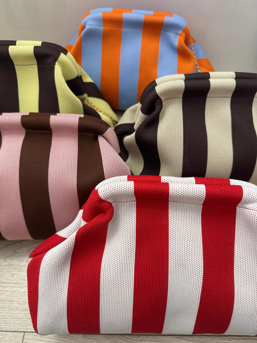 BOLSO RAYAS BICOLOR