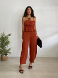 PANTALÓN EFECTO LINO