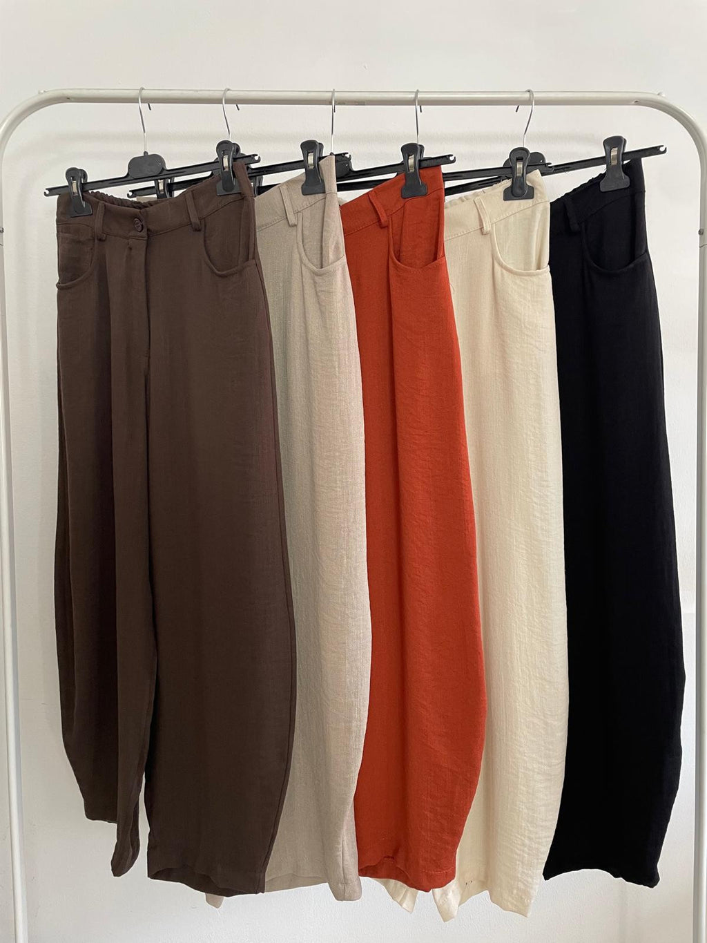 PANTALÓN EFECTO LINO