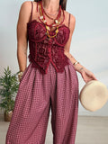 CORSET COMBINADO TERCIOPELO