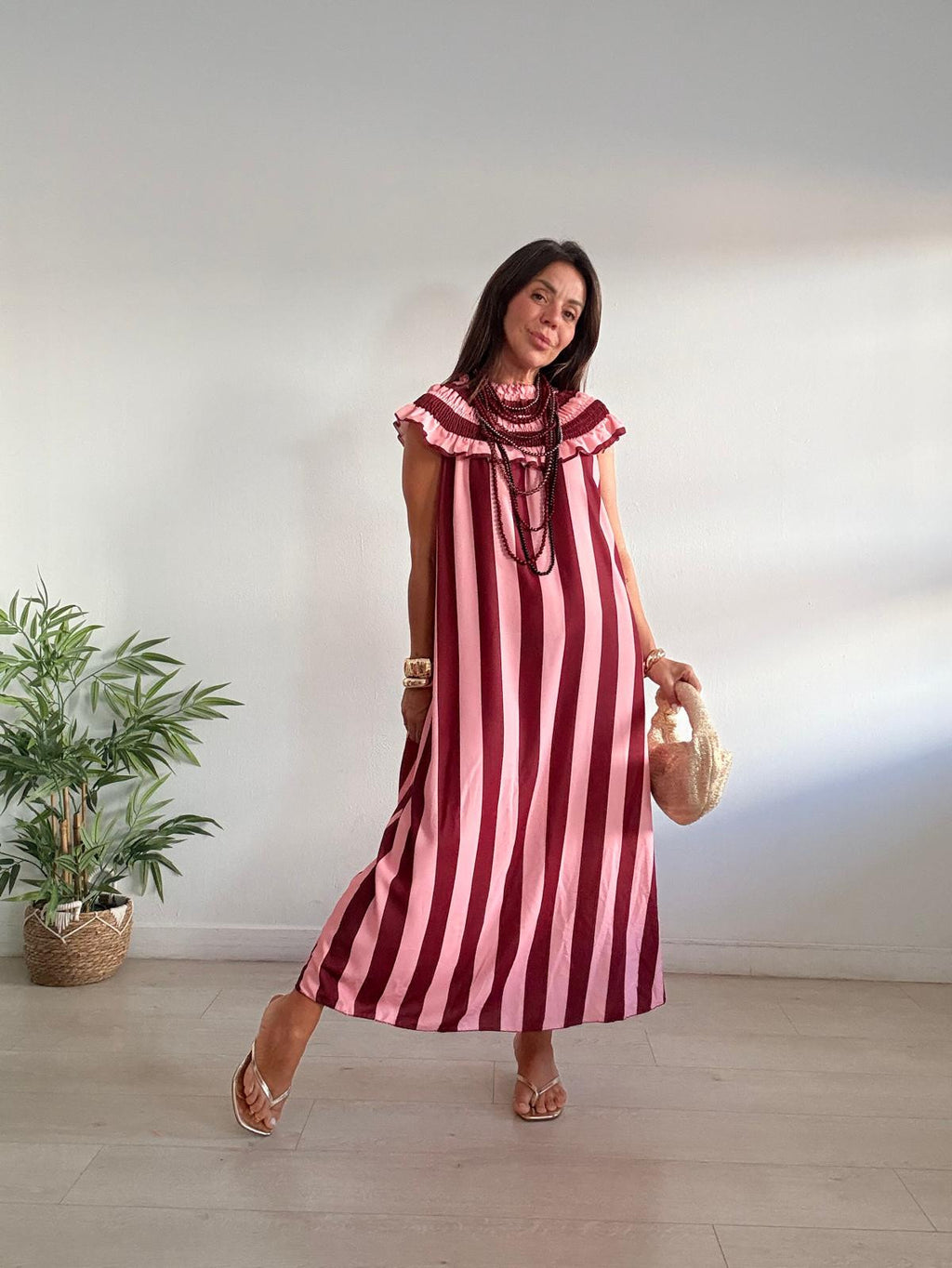 VESTIDO RAYAS ARLET