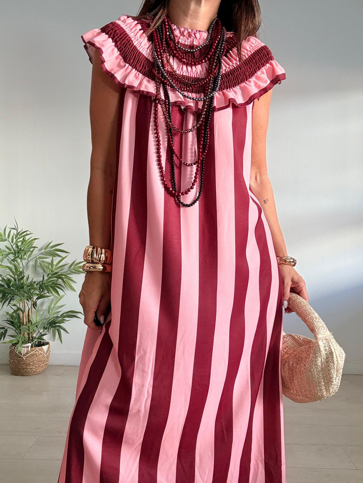 VESTIDO RAYAS ARLET