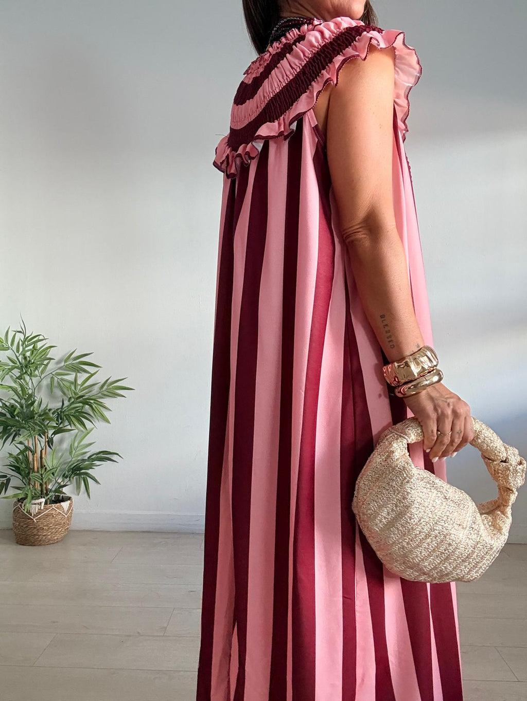 VESTIDO RAYAS ARLET