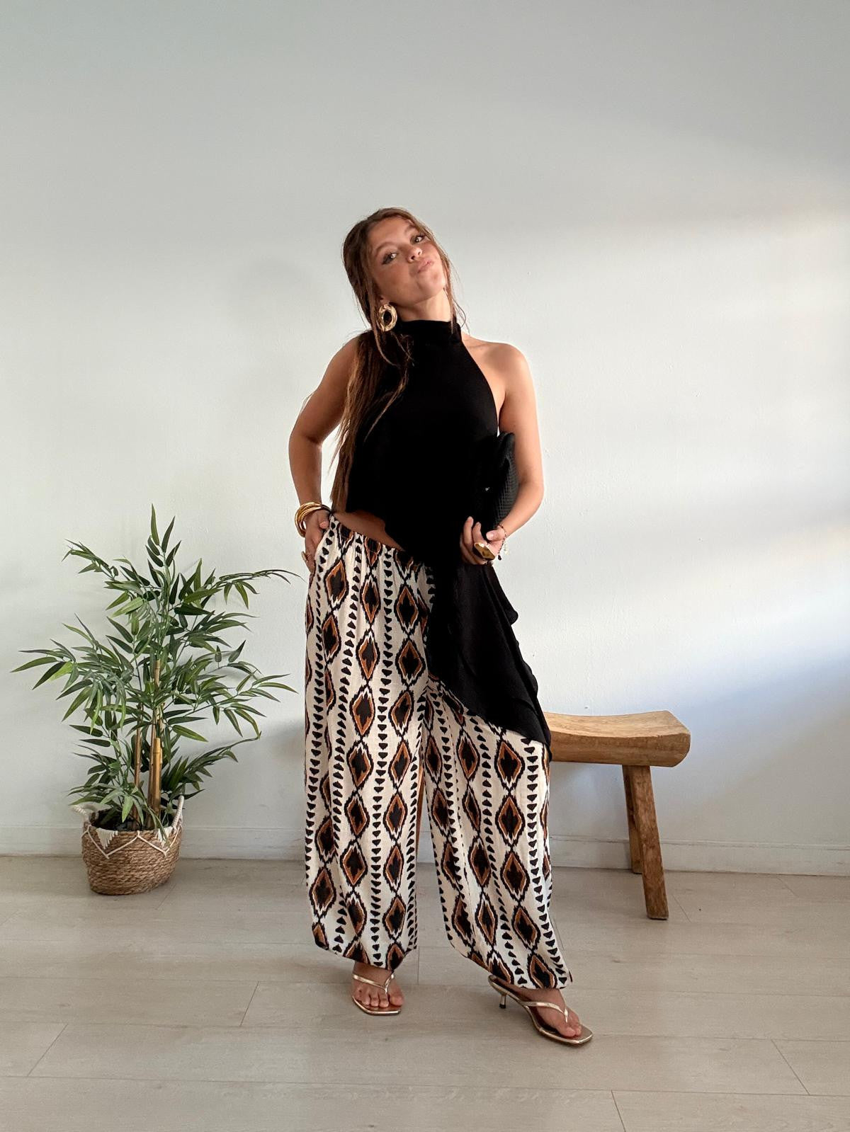 PANTALÓN BOMBACHO ETNICO