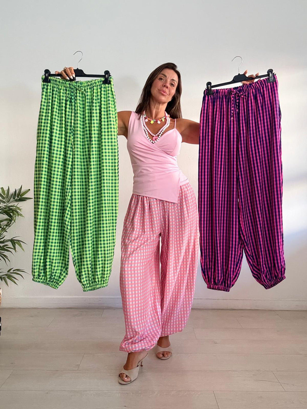 PANTALÓN CUADRITOS NAIRA