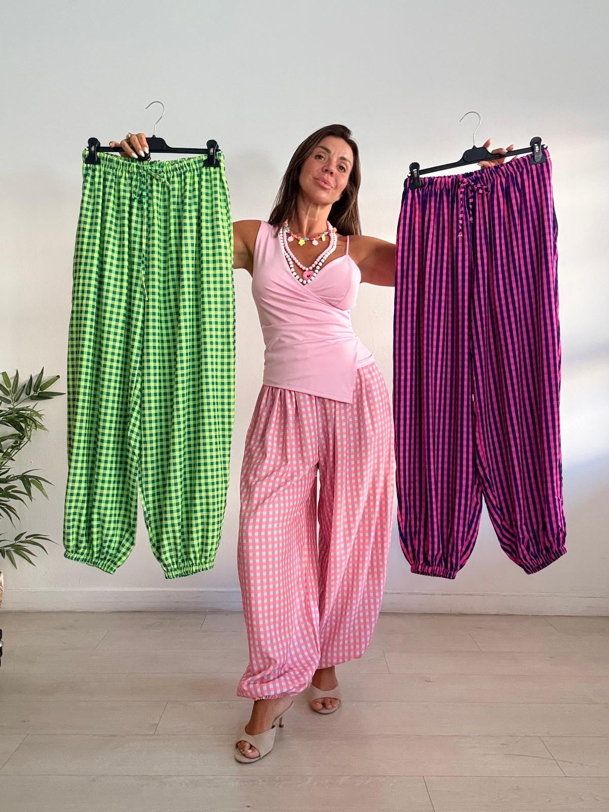 PANTALÓN CUADRITOS NAIRA