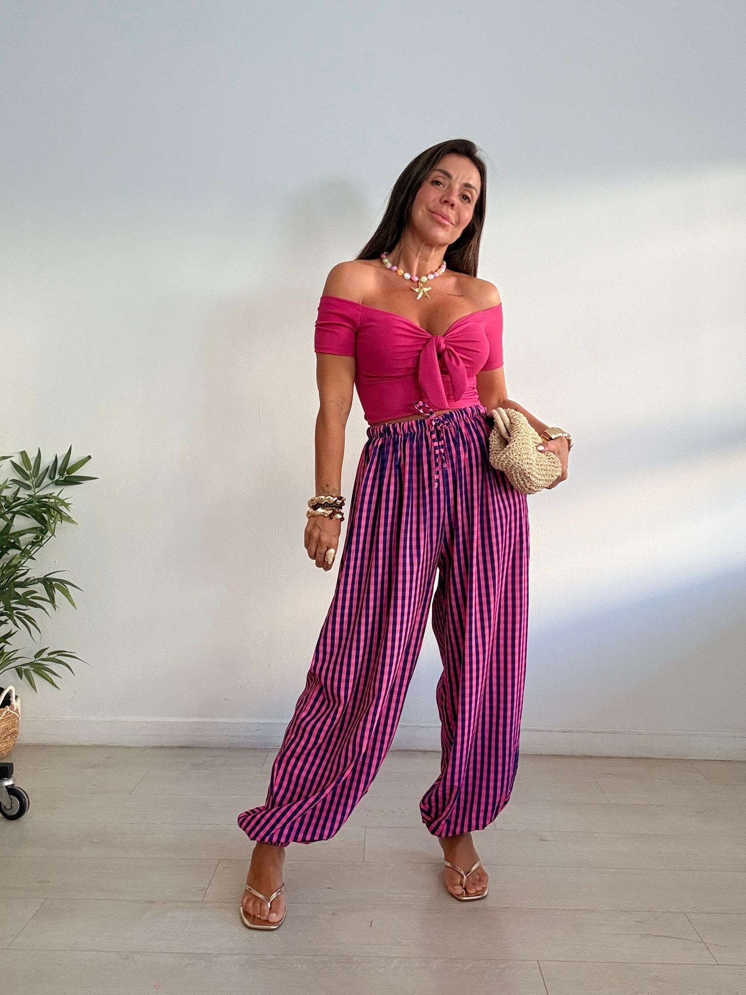 PANTALÓN CUADRITOS NAIRA