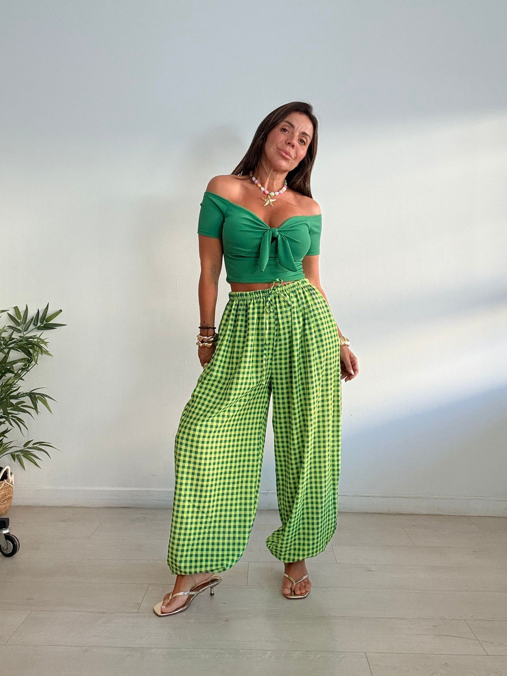 PANTALÓN CUADRITOS NAIRA
