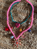 COLLAR LARGO SUNNY PINK