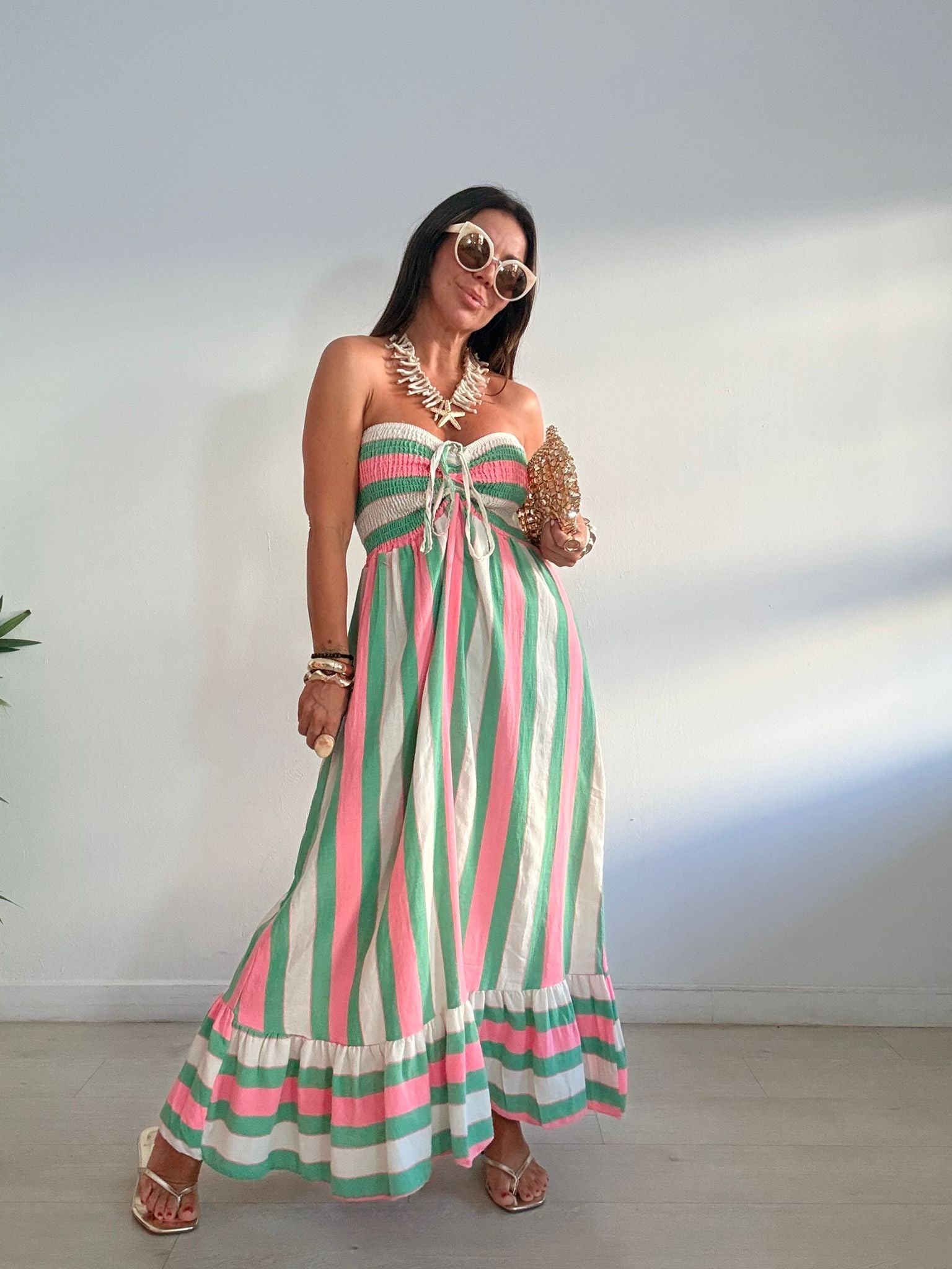 VESTIDO PALABRA DE HONOR  CORCEGA
