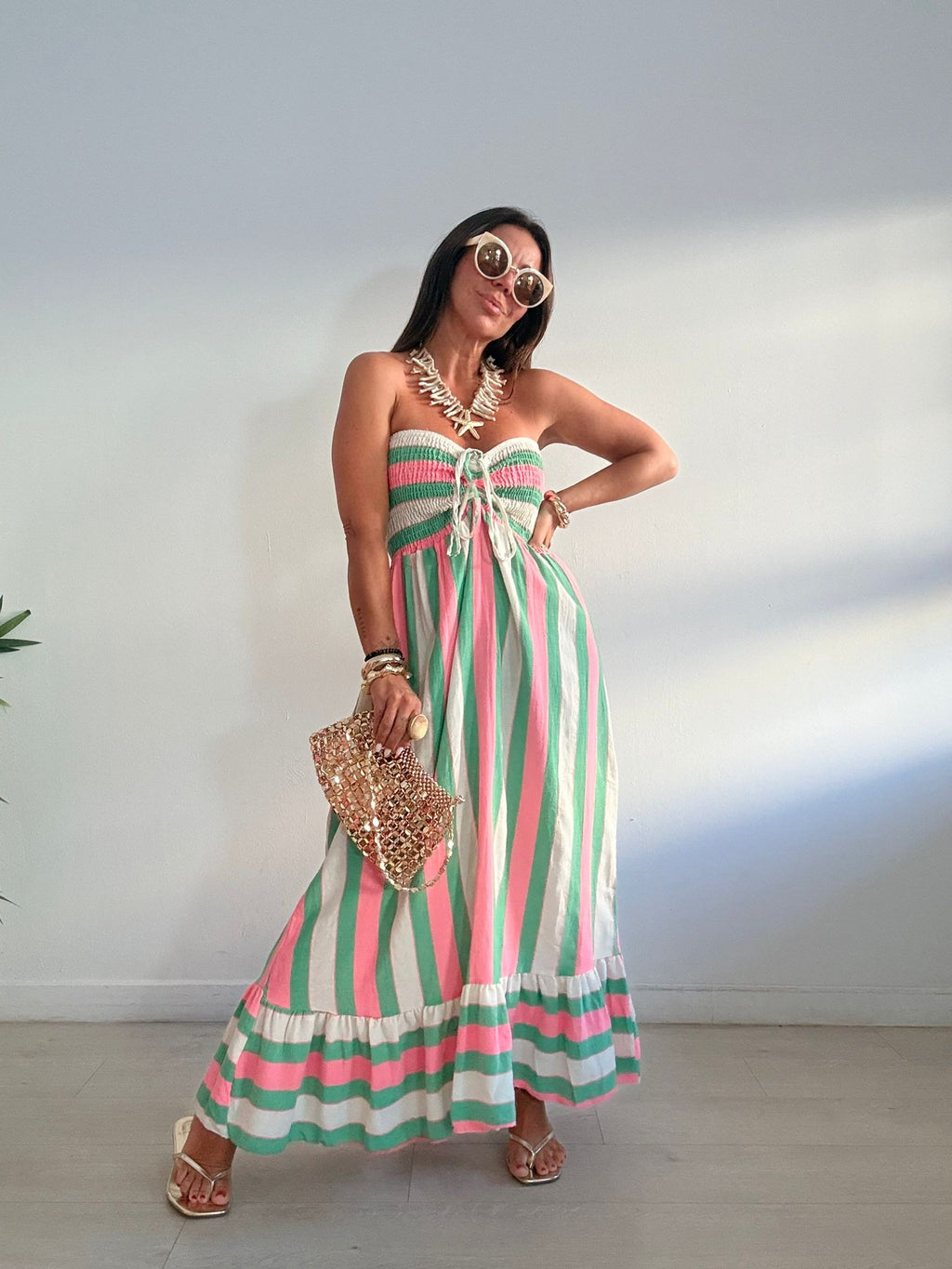 VESTIDO PALABRA DE HONOR  CORCEGA