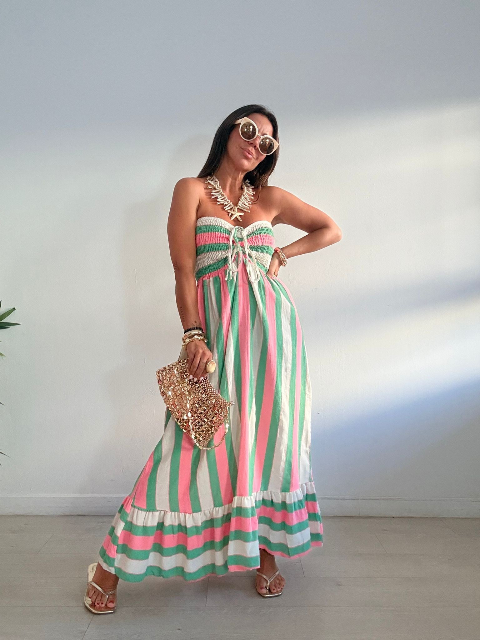 VESTIDO PALABRA DE HONOR  CORCEGA