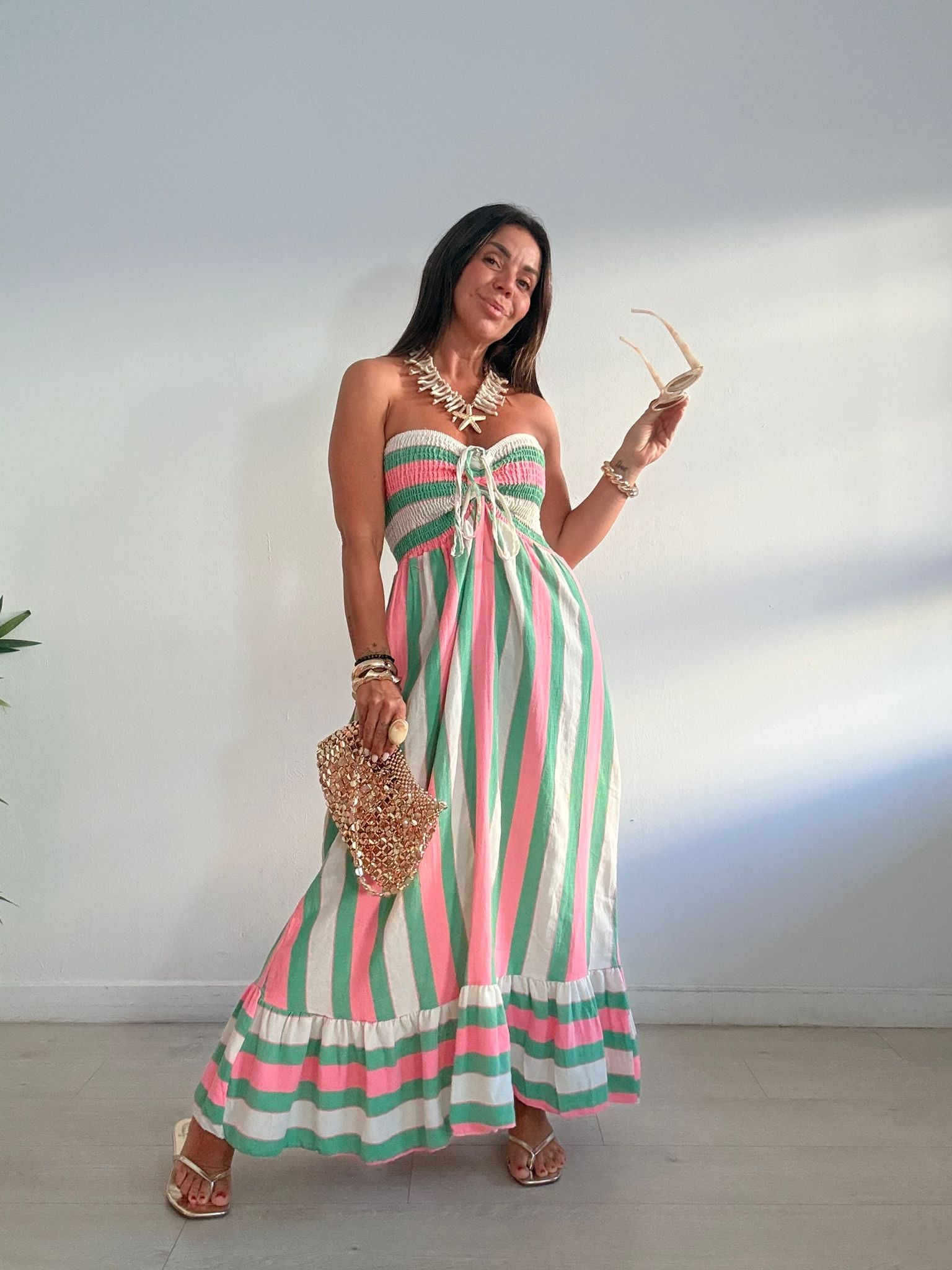 VESTIDO PALABRA DE HONOR  CORCEGA
