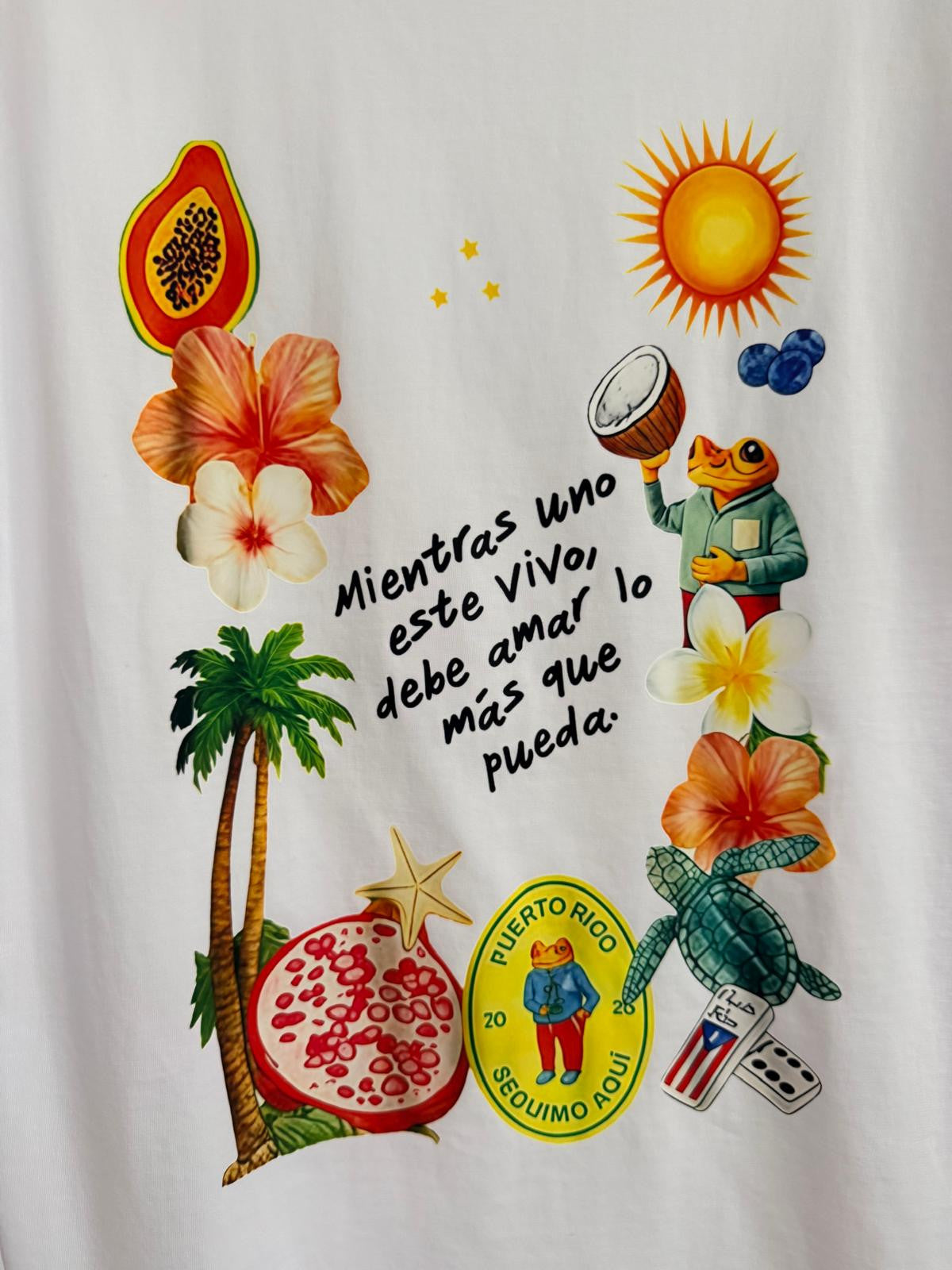 CAMISETA MIENTRAS UNO ESTÉ VIVO