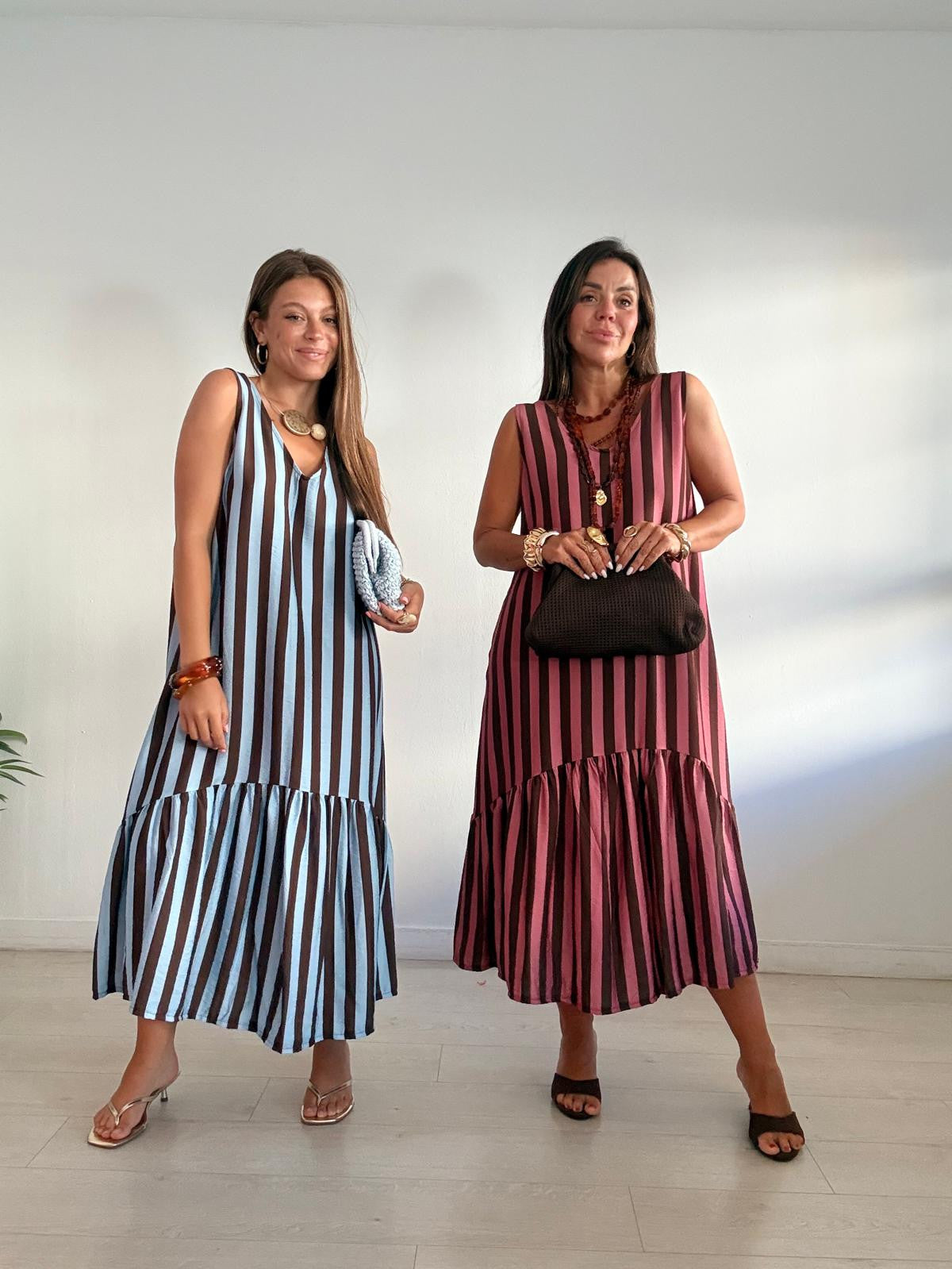 VESTIDO RAYAS GRECIA