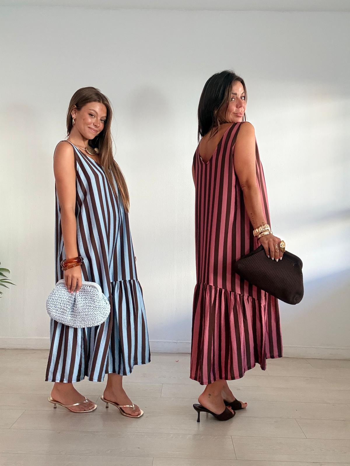 VESTIDO RAYAS GRECIA