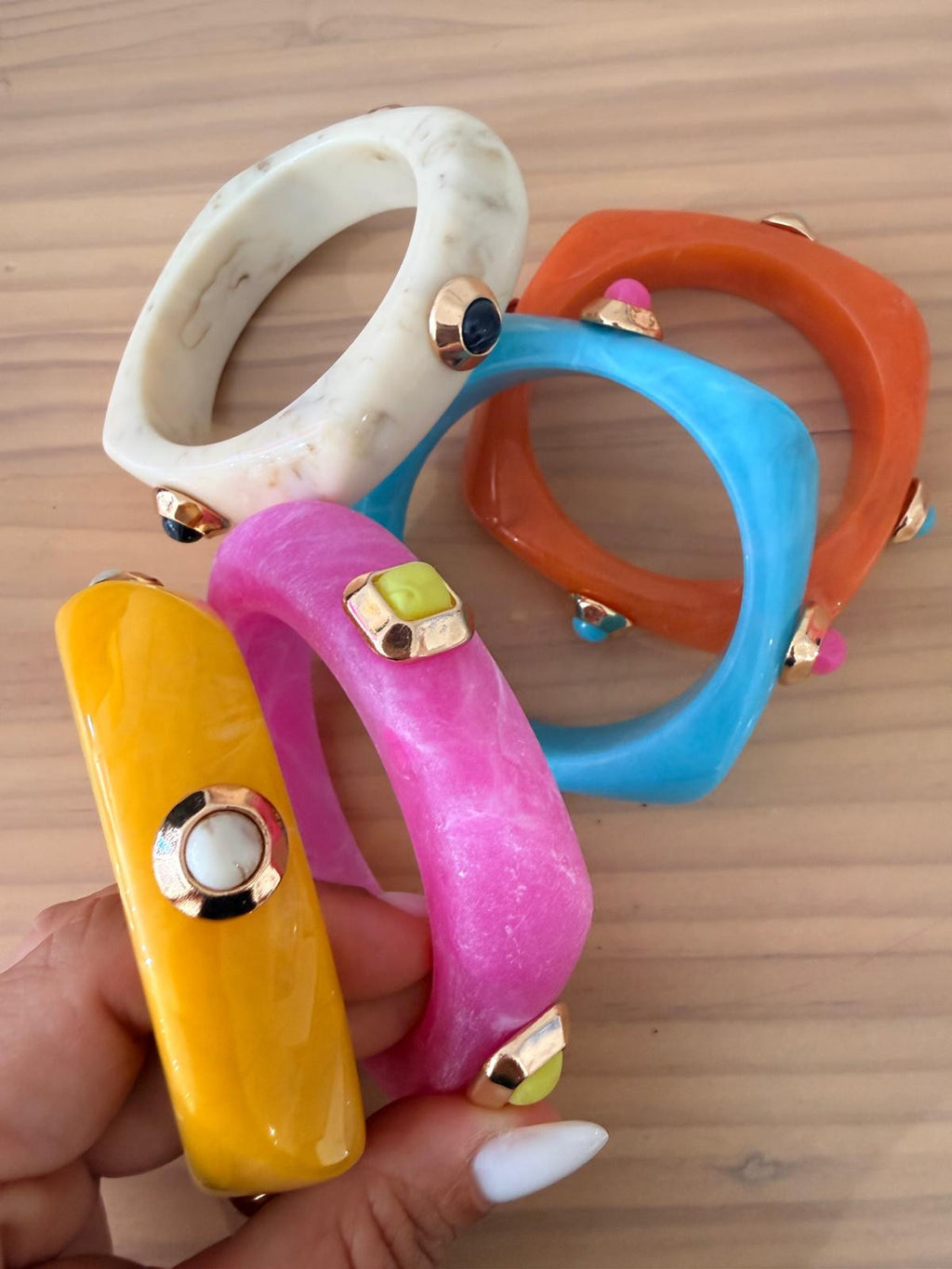 PULSERA COLORS PIEDRECITAS