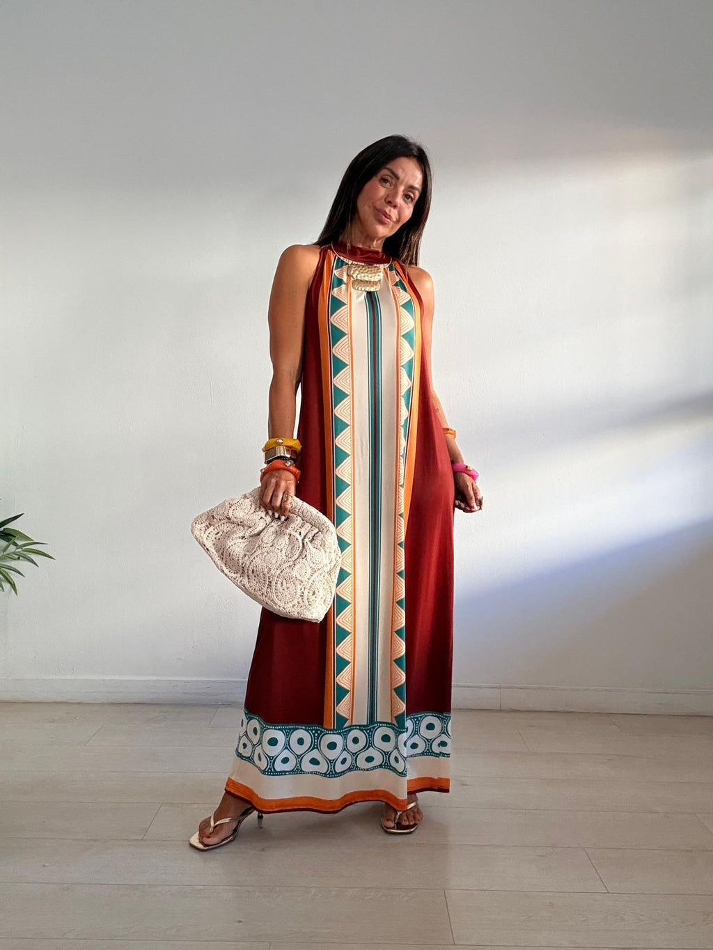 VESTIDO LICRA ELÁSTICO LAZADA ROMA