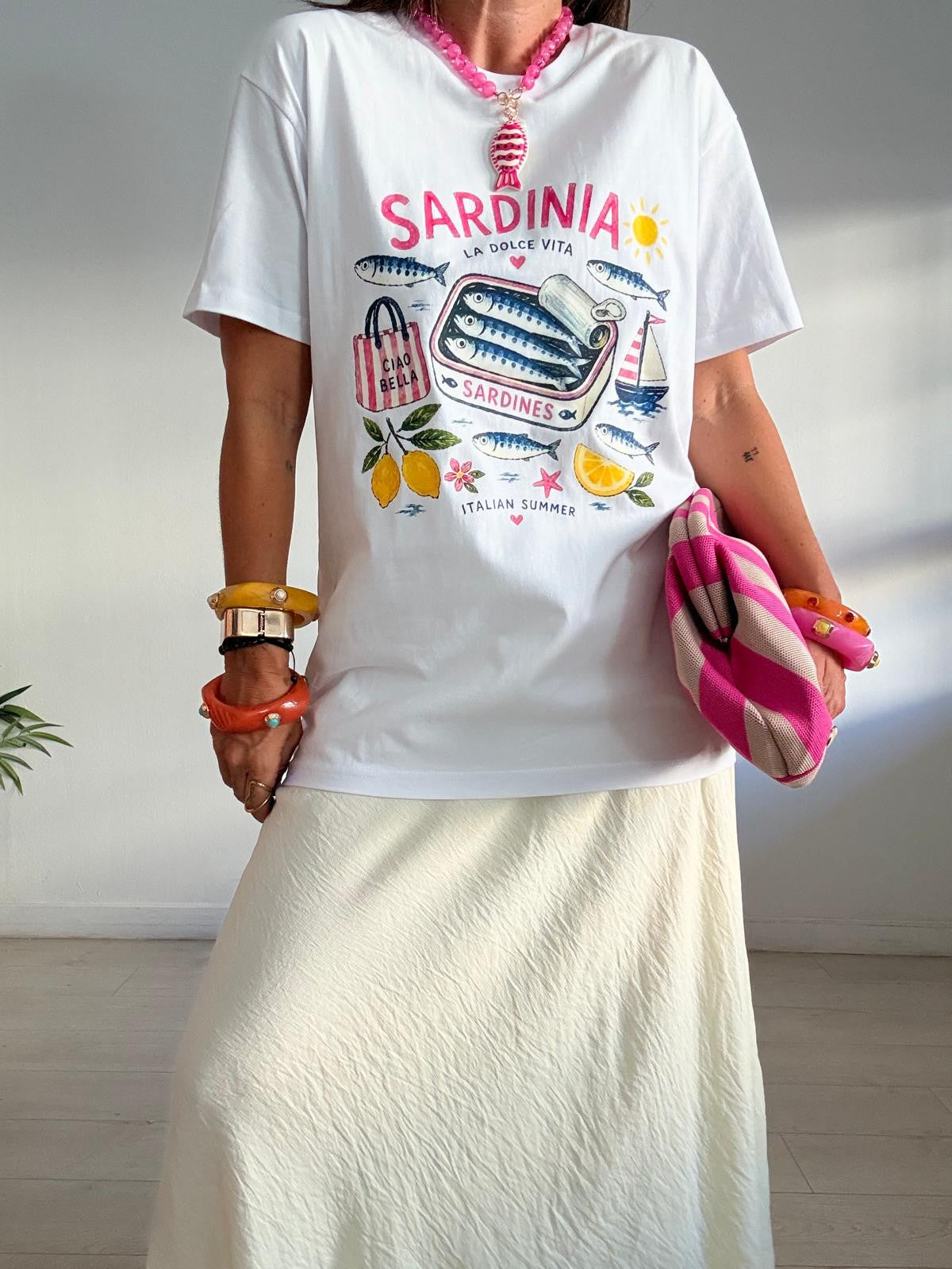 CAMISETA SARDINA LA DOLCE VITA