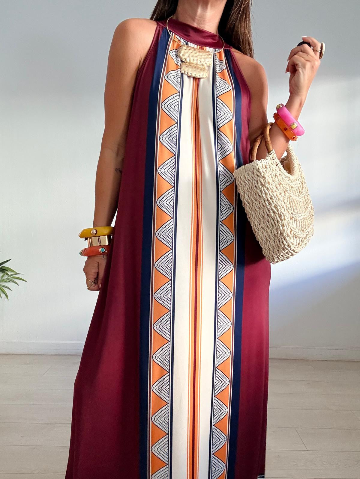 VESTIDO LICRA ELÁSTICO LAZADA ROMA