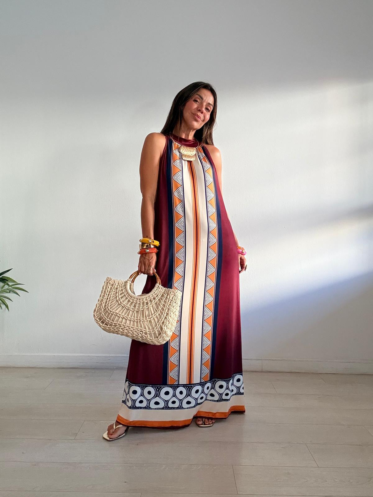 VESTIDO LICRA ELÁSTICO LAZADA ROMA