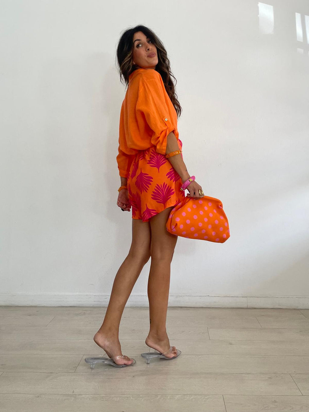 FALDA PANTALÓN LAZADA TROPICAL
