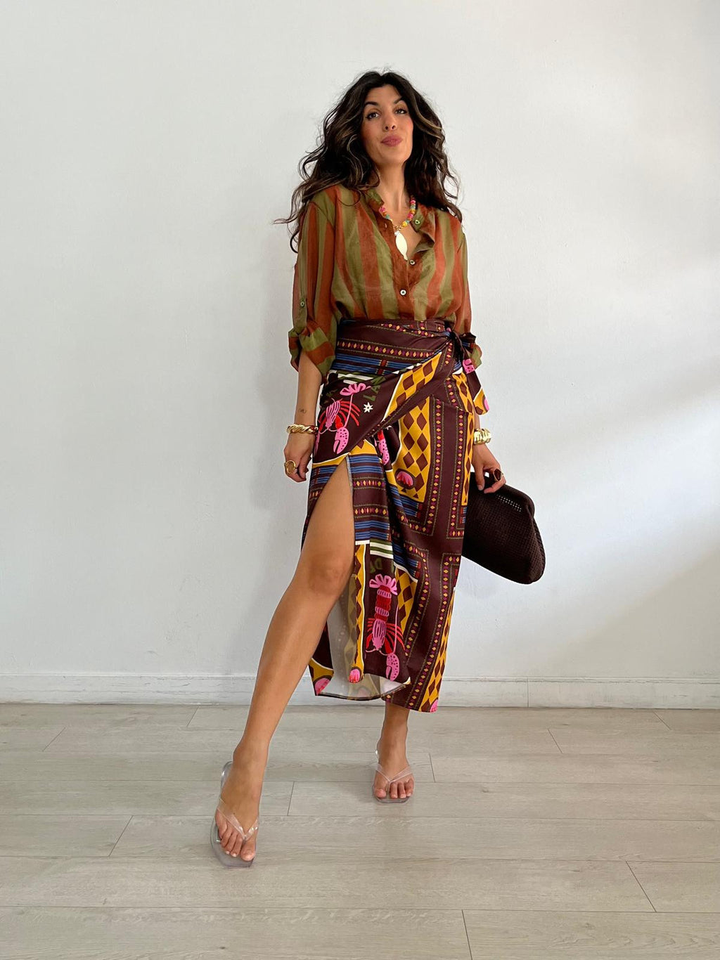 BLUSA RAYAS BICOLOR