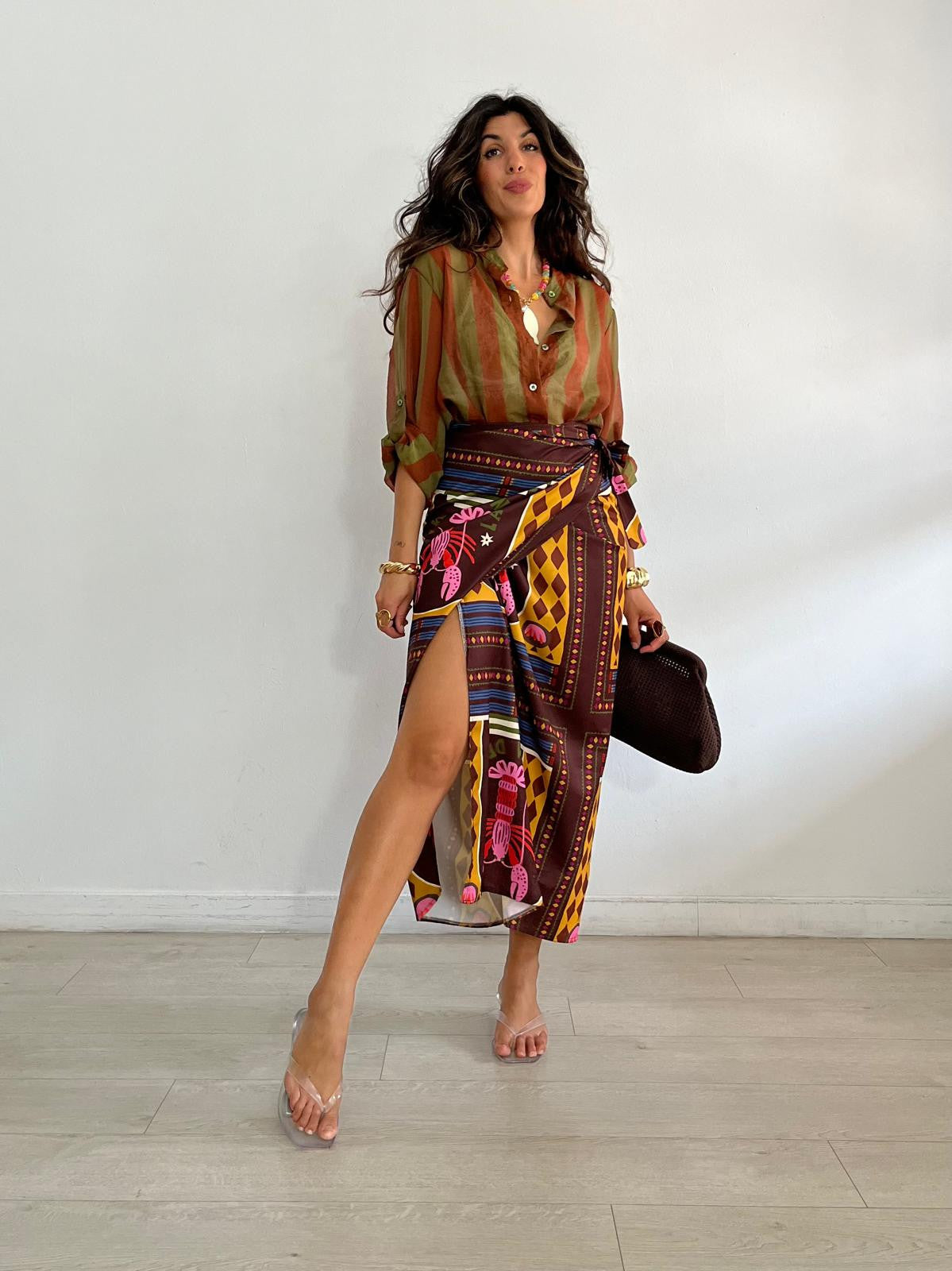 BLUSA RAYAS BICOLOR