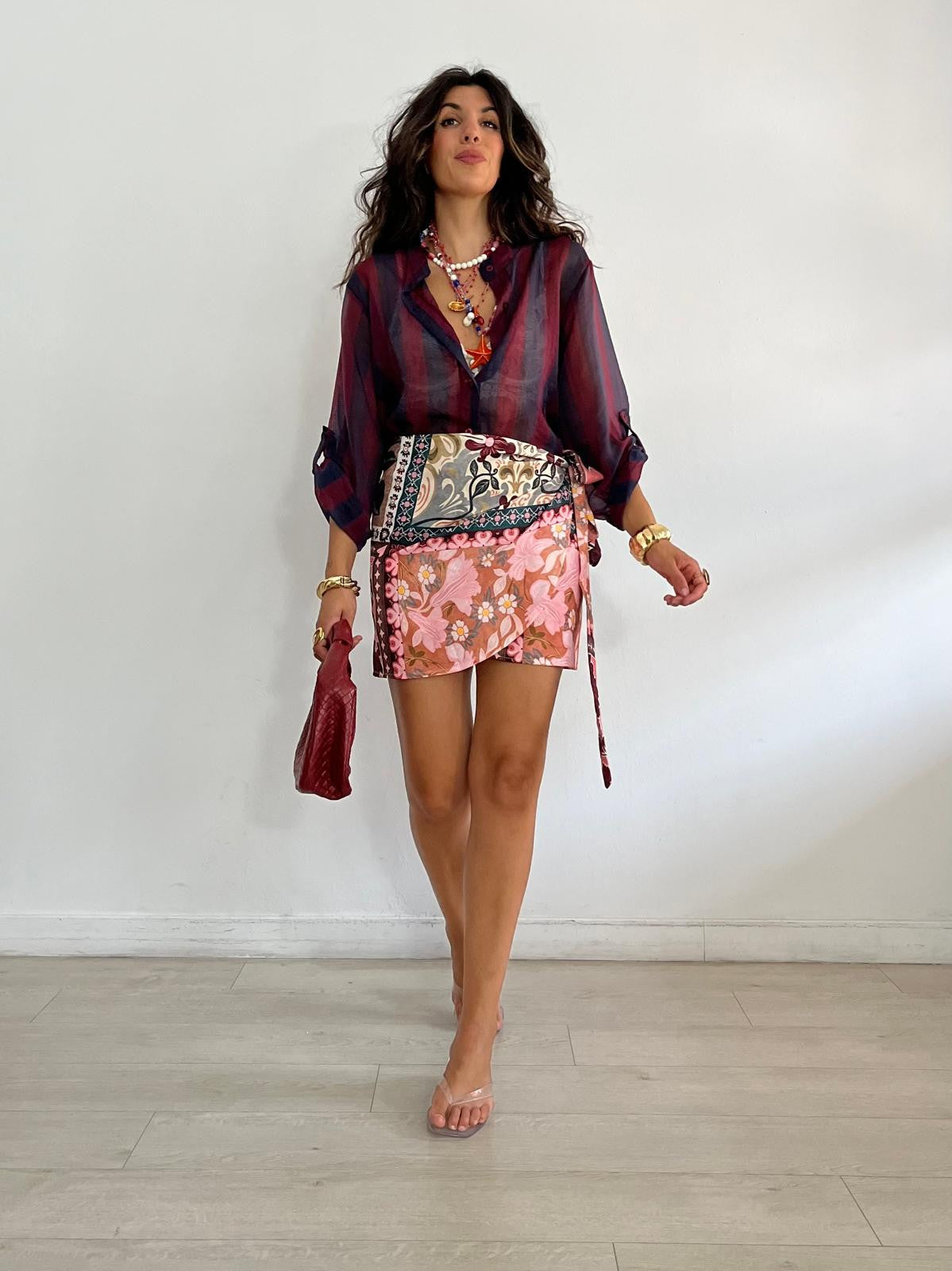 BLUSA RAYAS BICOLOR
