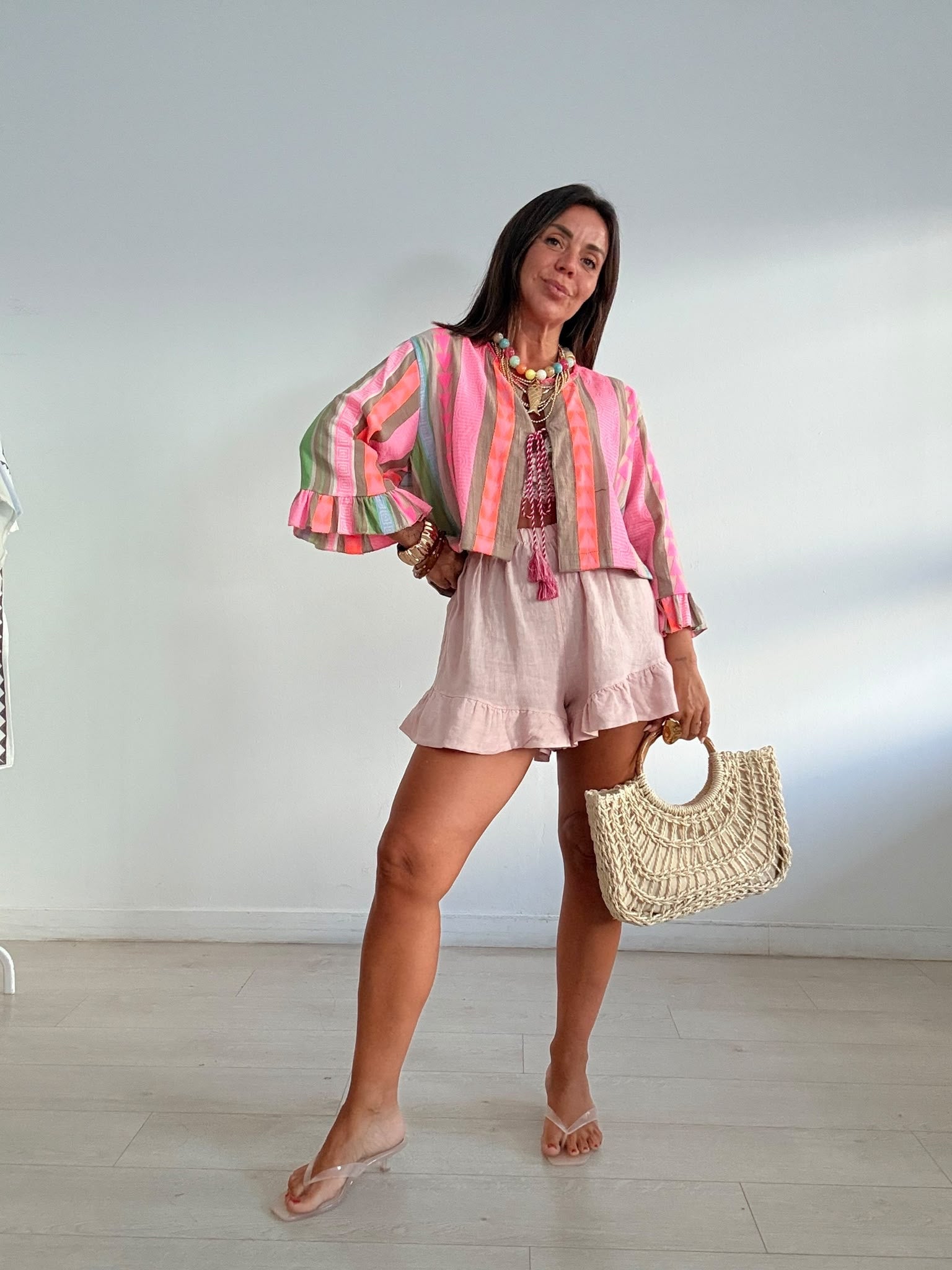 SHORT LINO VOLANTE