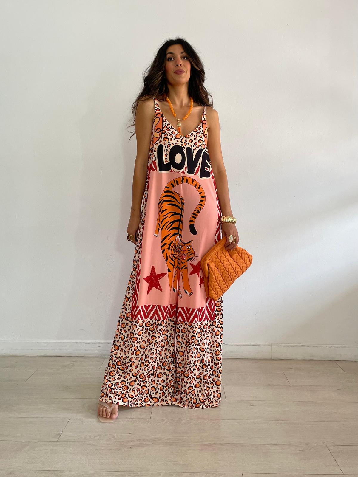 MONO LICRA TIGRE LOVE