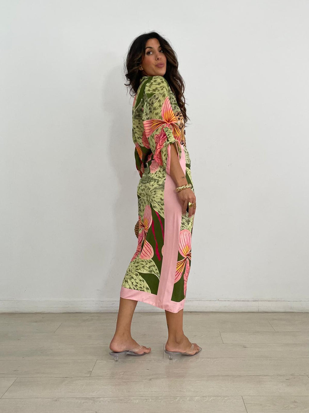 BLUSA TIGRE + ORQUIDEA